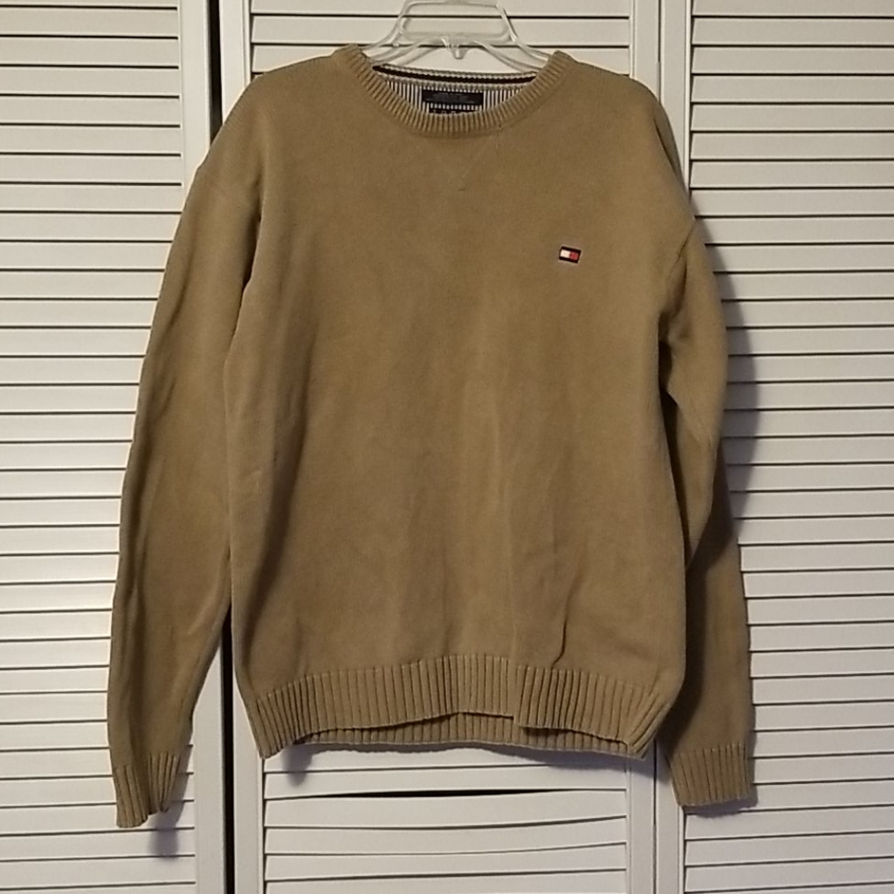 Tommy Hilfiiger brown men's sweater in XL